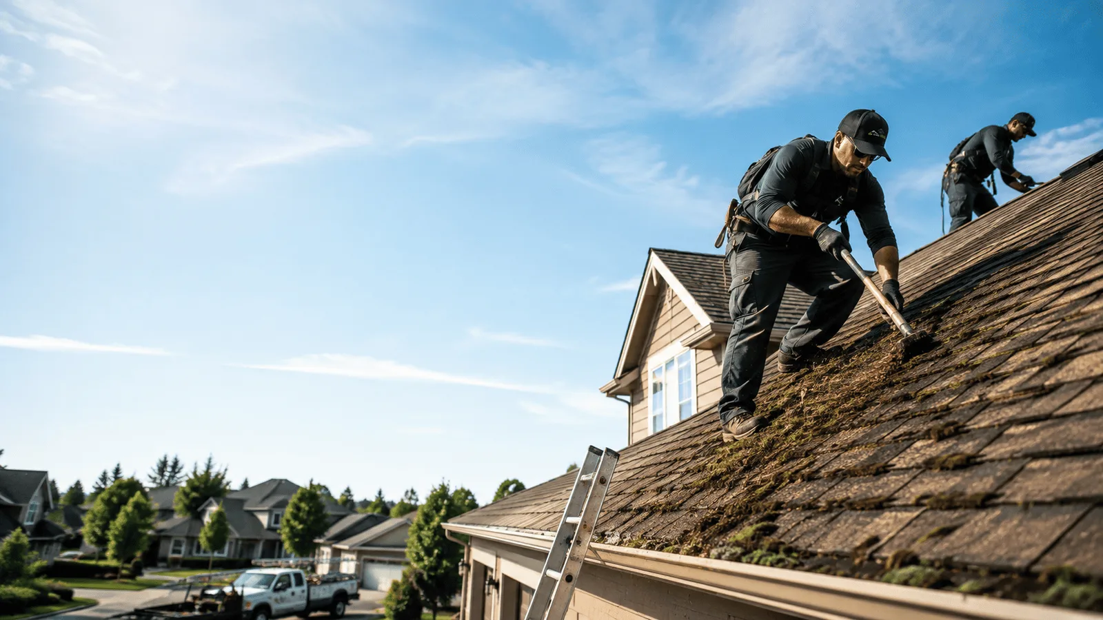 Roof Moss Removal in Riverside, UT near me